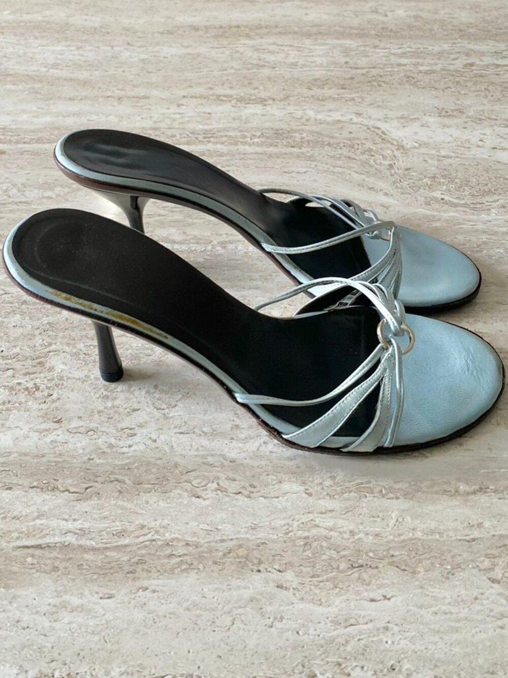 Vintage Gucci Tom Ford-era Ring Sandal Heels - Picture 5 of 10